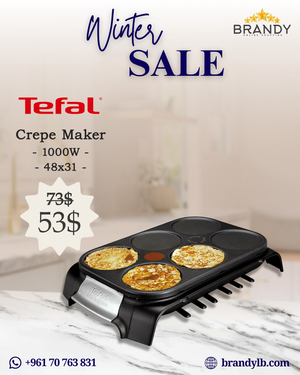Crepe Maker PY558813 with Non-Stick Coating