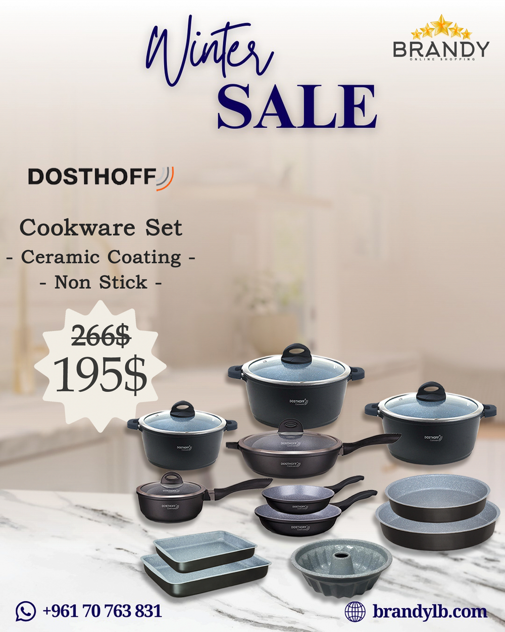 Master Cookware Set 12pcs