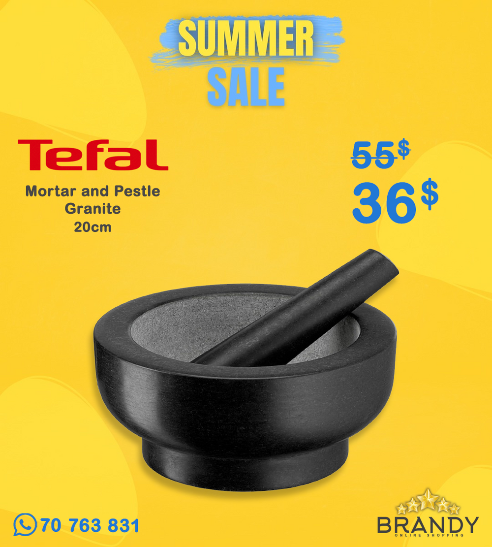 Tefal Jamie Oliver Granite Mortar & Pestle 20 cm K1823255