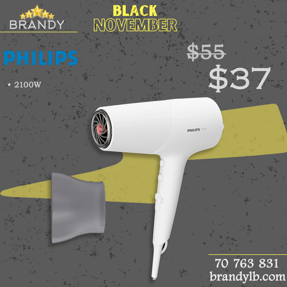Hair Dryer BHD500 with ThermoShield Technology