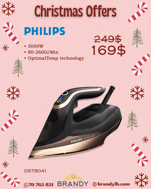 Steam Iron Azur 8000 Series DST8041 - 3000W