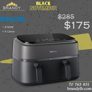 Dual Air Fryer Digital 9L with Touch Screen