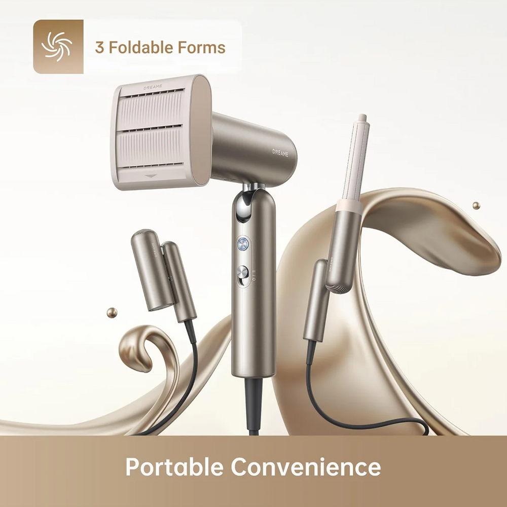 Pocket Gold Hair Dryer - 1600W
