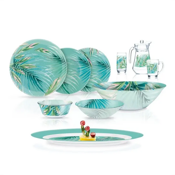 Luminarc Simply Crazifolia 46-Piece Dinner Set Q1820-4
