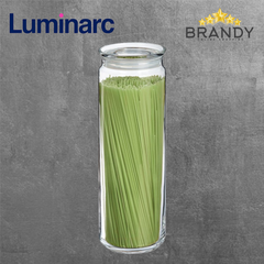 Luminarc Pure Jar Glass Storage Jars Glass Lid 2 Liters