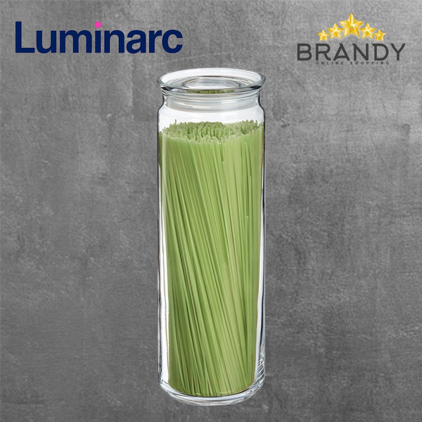 Luminarc Pure Jar Glass Storage Jars Glass Lid 2 Liters