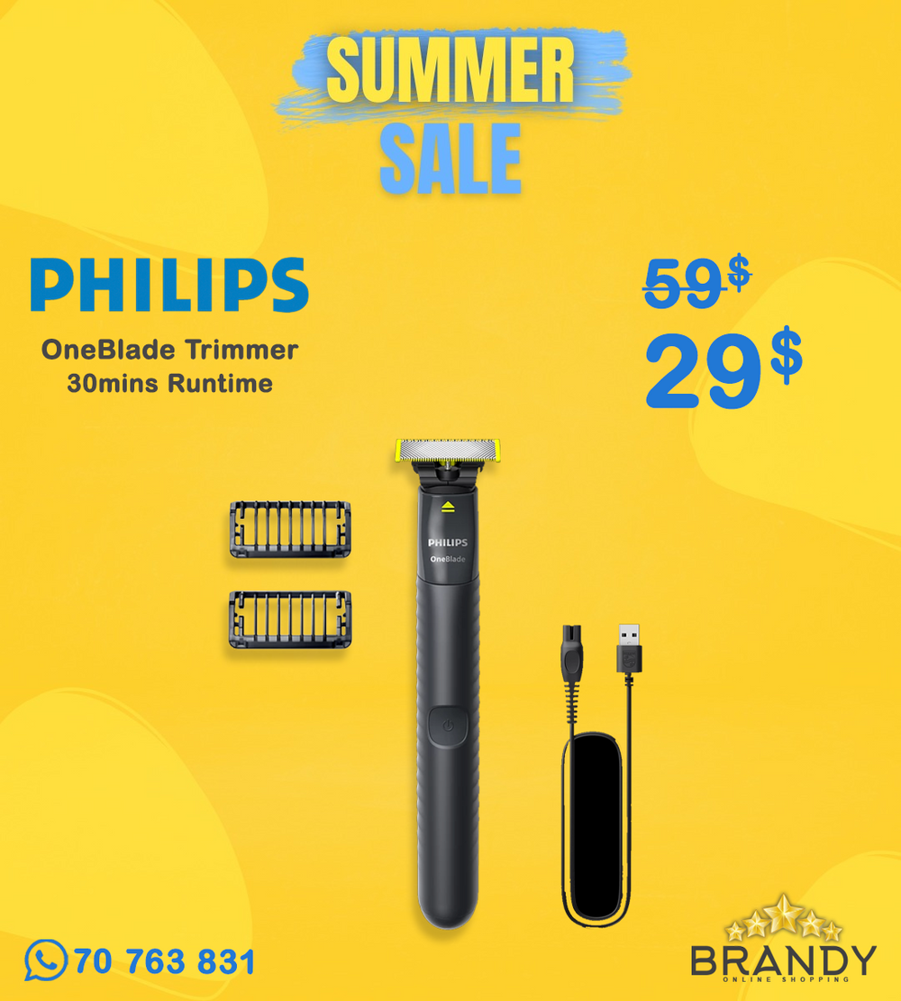 Philips OneBlade Face QP1424 Cordless Hybrid Trimmer & Shaver