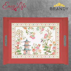 Easy Life Jardins d'Orient Melamine Serving Tray 52 x 37 cm