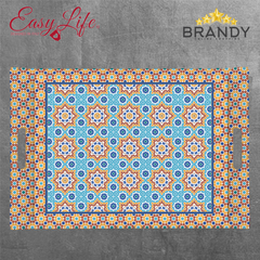 Easy Life Marrakech Melamine Serving Tray 49 x 34 cm Multicolor