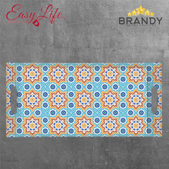 Easy Life Marrakech Serving Tray 40 x 19 cm Melamine Multicolored