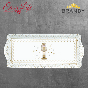 Royal Nutcracker Rectangular Plate 35x15cm