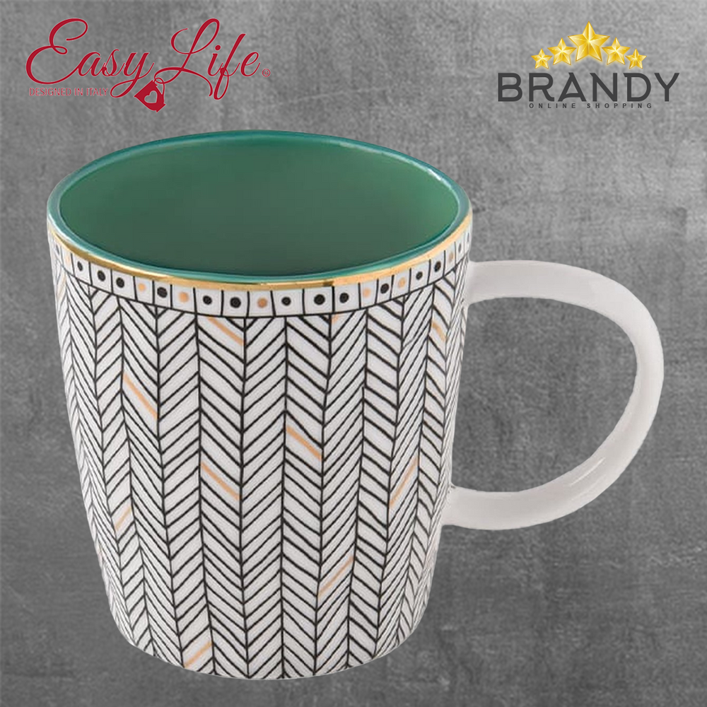 Easy Life Geo Energy Green Mug 350ml