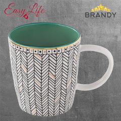 Easy Life Geo Energy Green Mug 350ml