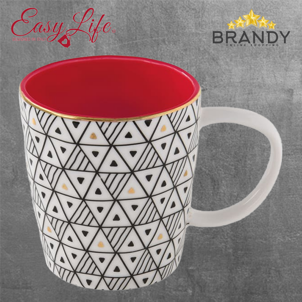 Easy Life Geo Energy Raspberry Mug 350ml