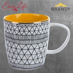 Easy Life Geo Energy Yellow Mug 350ml