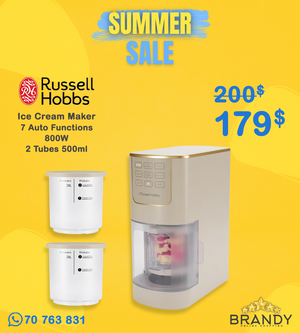 Russell Hobbs Chilluxe™ Ice Cream Maker - 7 Auto-Functions