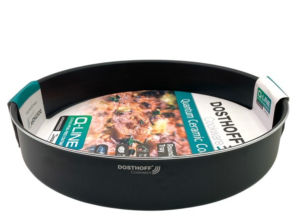 Quantum Ceramic Round Oven Trays - Non-Stick