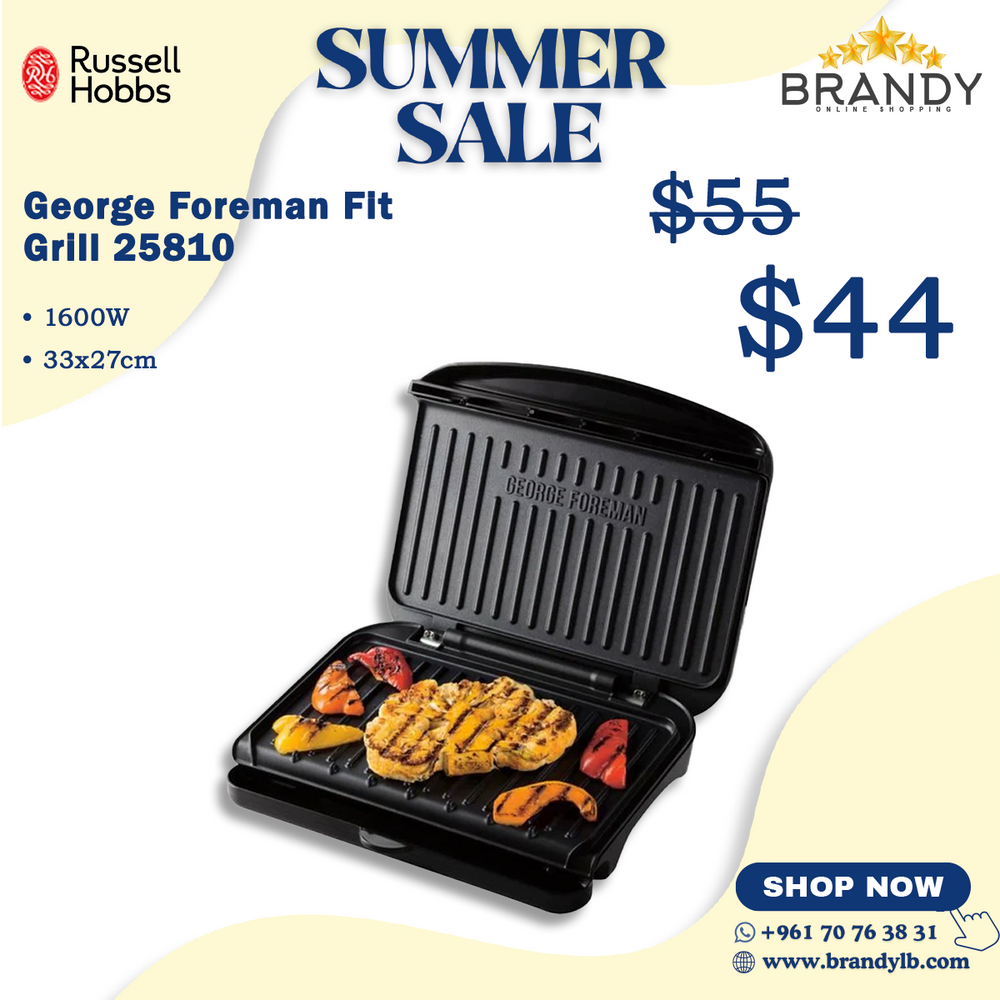 George Foreman Fit Grill Medium 25810