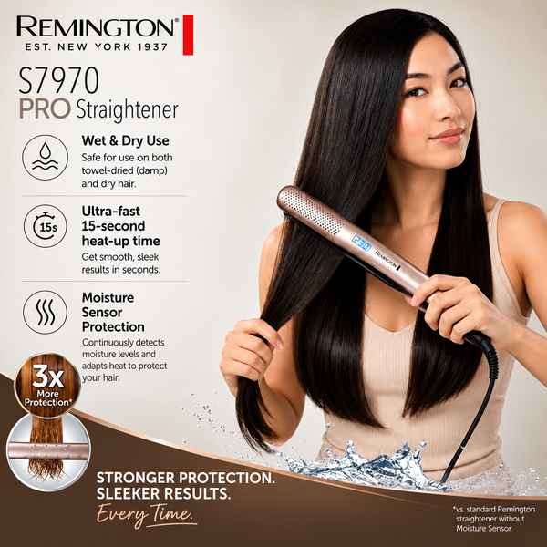 Remington Wet 2 Straight Pro Hair Straightener S7970