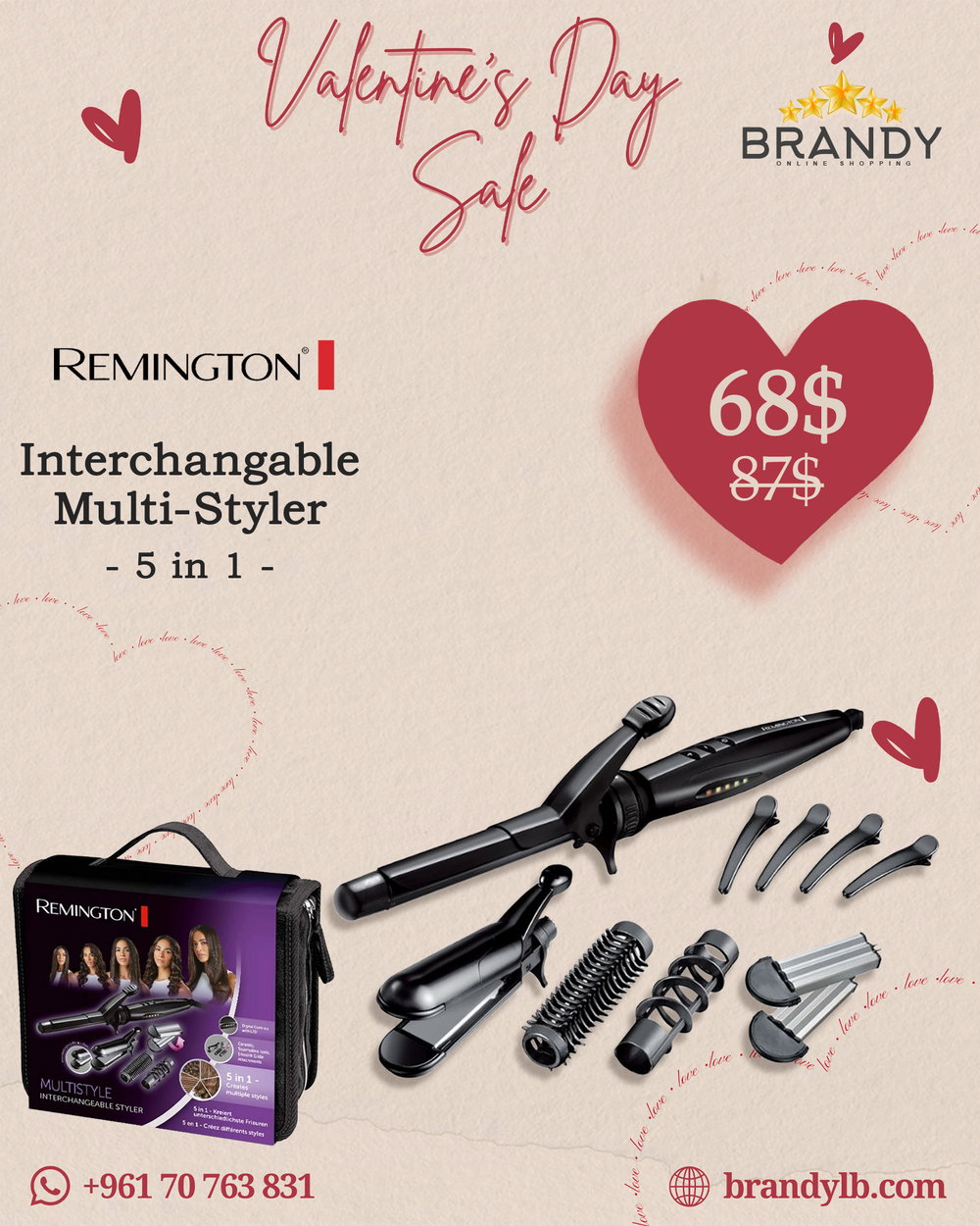 Multistyle Interchangable Styler S8670