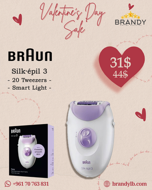 Silk-Epil SE3-000 Women's Epilator with Smartlight