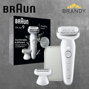 Braun Silk-épil 9 9-041 Epilator Wet & Dry Pivoting Head 50min