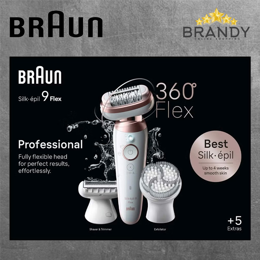 Silk-épil 9 Flex 3D Wet & Dry Epilator SES9-060