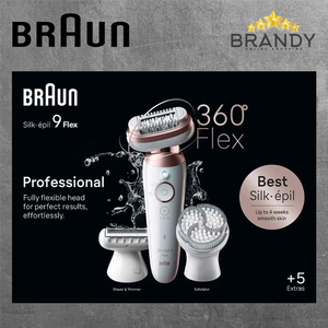 Silk-épil 9 Flex 3D Wet & Dry Epilator SES9-060