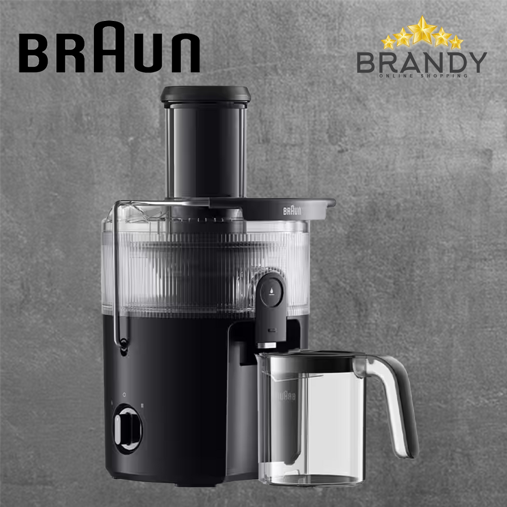 Braun MultiJuice 5 SJ5000 Centrifugal Juicer 1000W 2-Speed Black