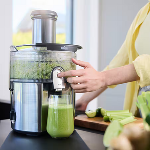 Braun MultiJuice 5 SJ7000 Centrifugal Juicer 1000W 2-Speed Stainless Steel Grey