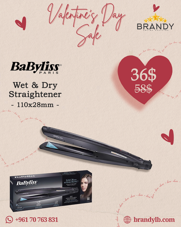 Hair Straightener ST327 with Ceramic Plates