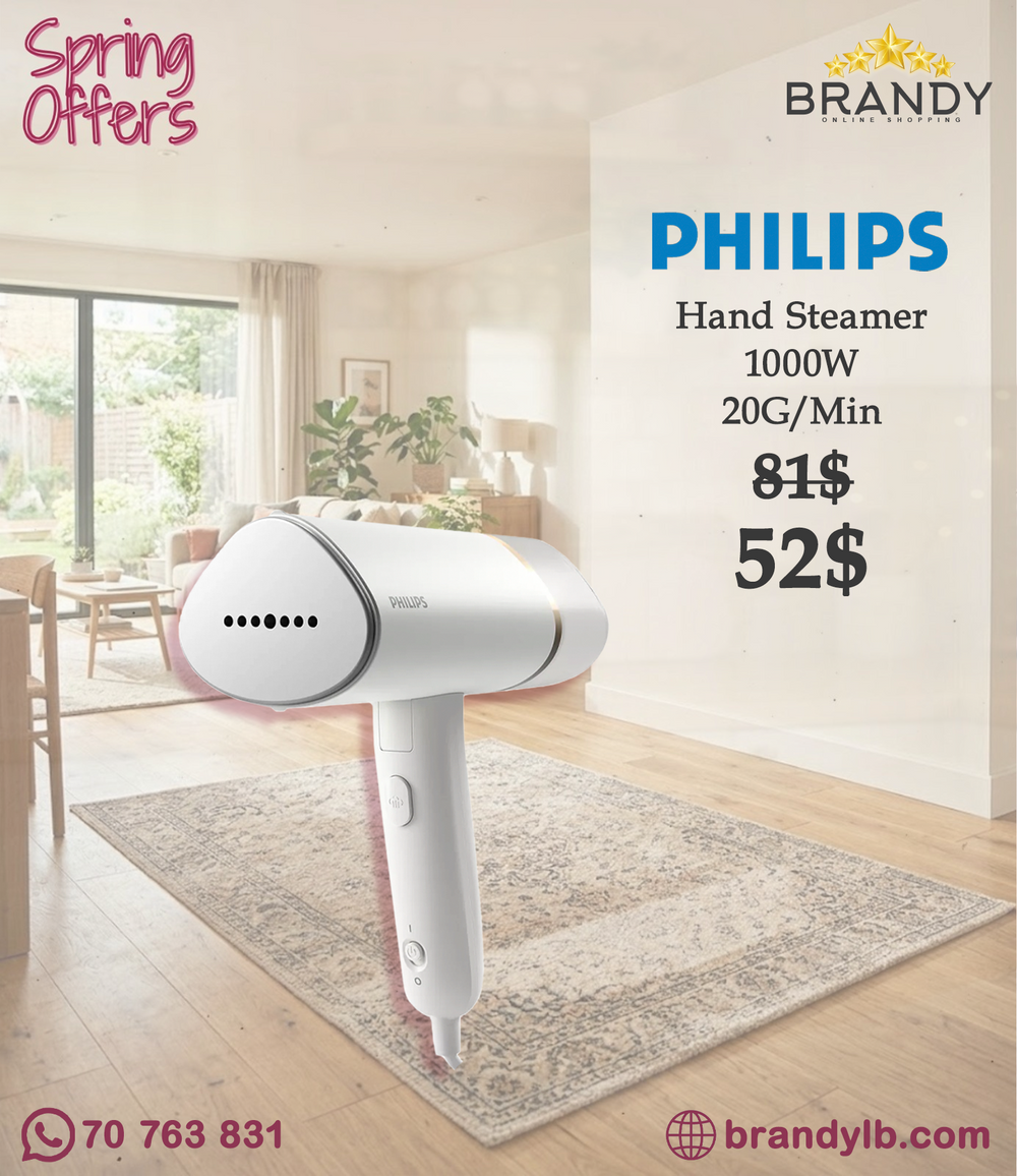 Philips 3000 Series Handheld Steamer STH3020-16 1000W 120ml White