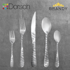 Dorsch Safari DH-01998 72-Piece Stainless Steel Cutlery Set Serves 12