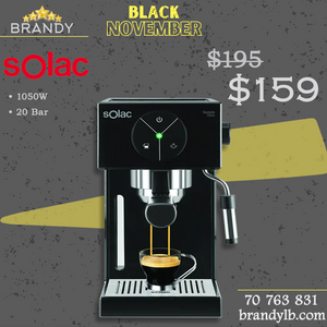 Espresso Coffee Maker SL4501 - 1.5L, 1050W, Black