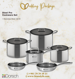 Wedding Package Dorsch Wedding Package #3 Complete Kitchen Set 76pc Luminarc-2