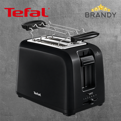 Tefal Toaster with Pastry Warming Rack Black TT1A2810