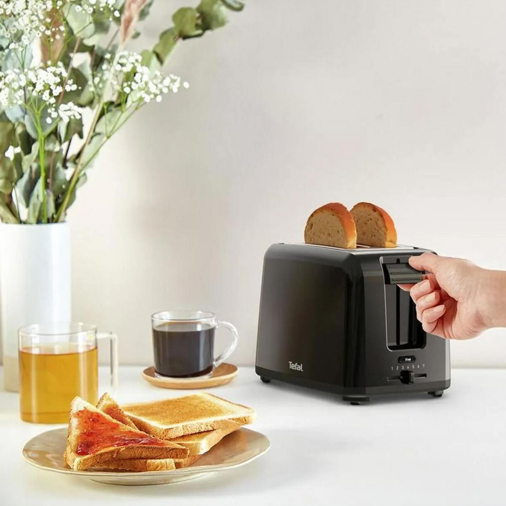 Tefal Toaster with Pastry Warming Rack Black TT1A2810