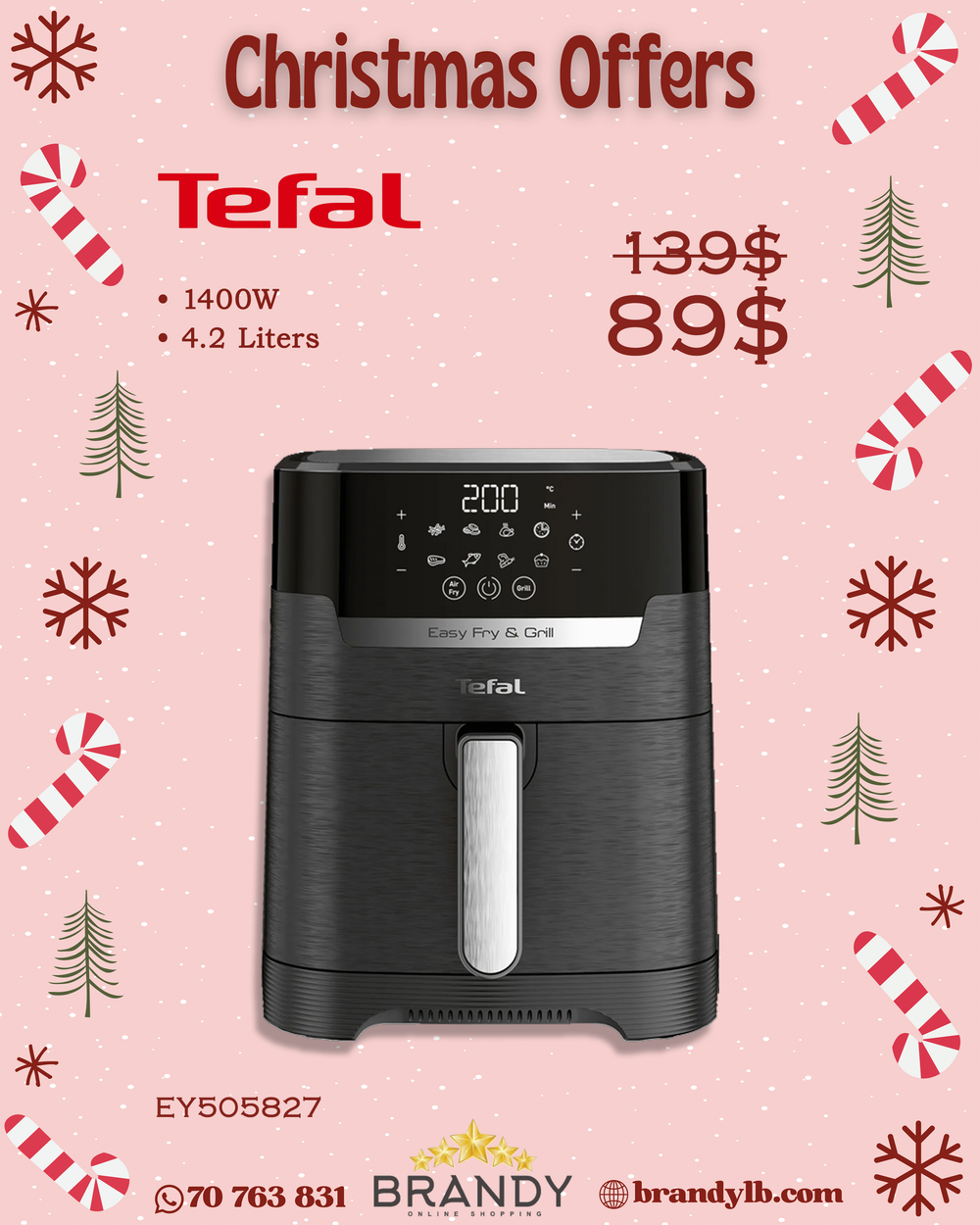 Easy Fry & Grill Digital XL 4.2L EY505827