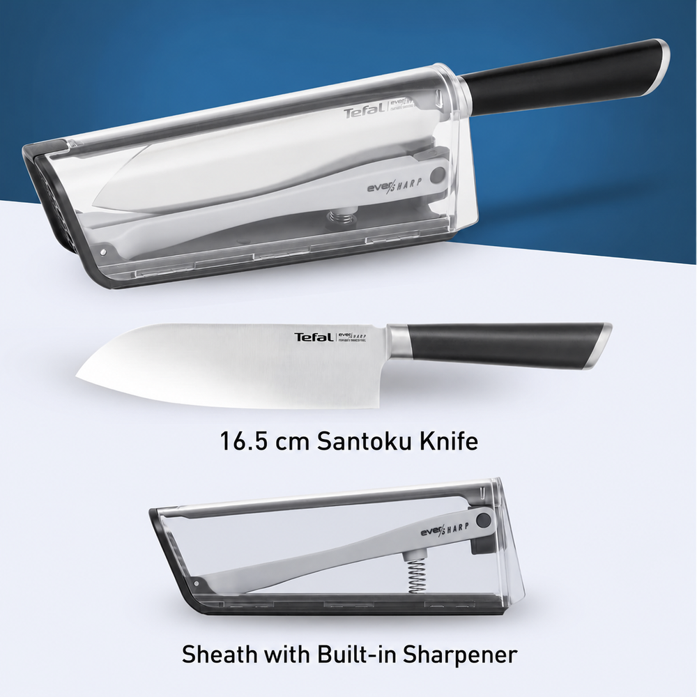 Tefal Ever Sharp Santoku Knife 16.5 cm K2579024