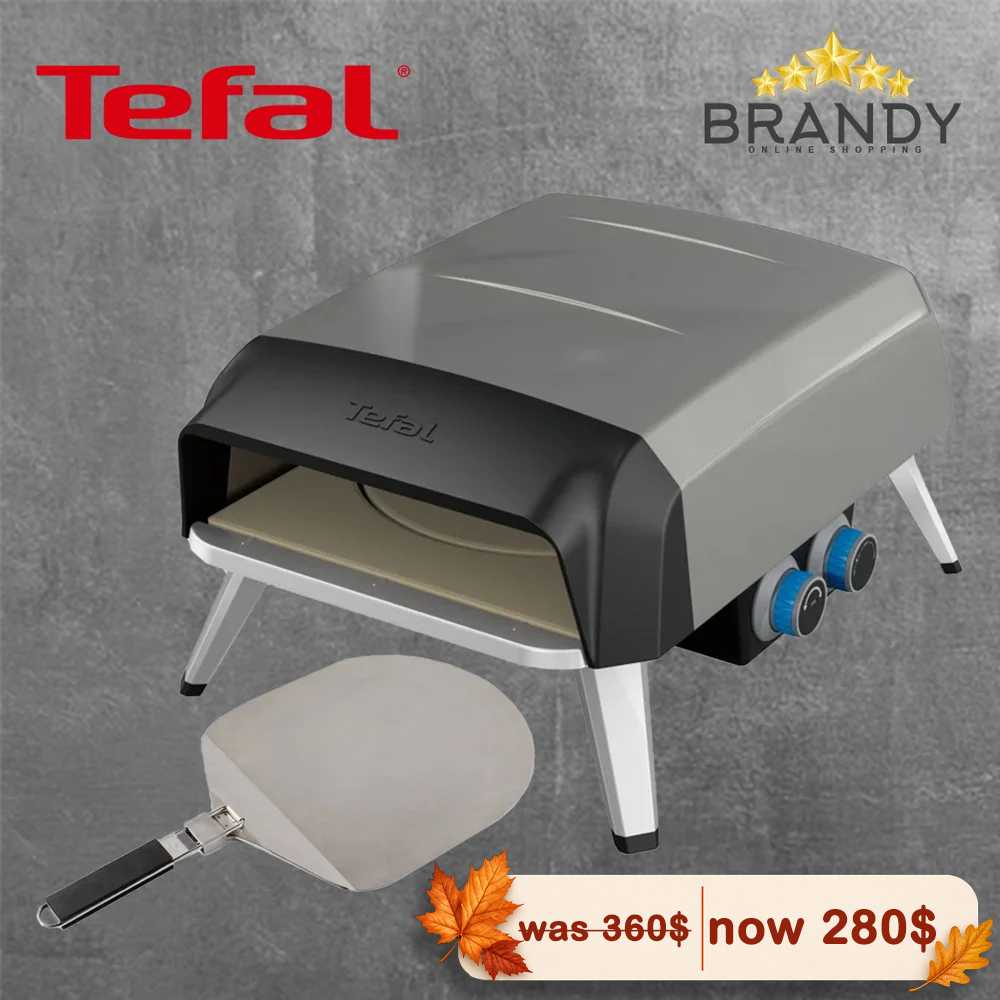 Tefal Pizza Pronto Gas Pizza Oven 360° JM412010