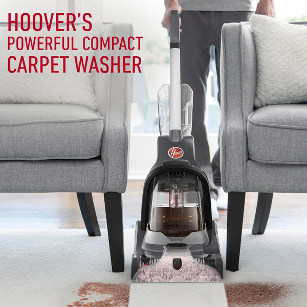 Hoover PowerDash Compact Carpet Washer Dual-Tank