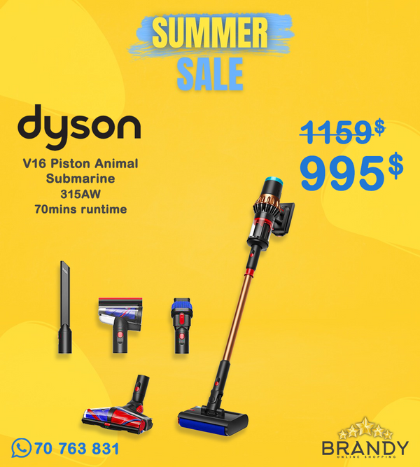 Dyson V16 Piston Animal Submarine Cordless Wet‑Dry Stick Vacuum