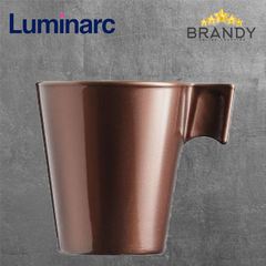 Luminarc Flashy Espresso Cup 8 cl Tempered Glass Chocolate