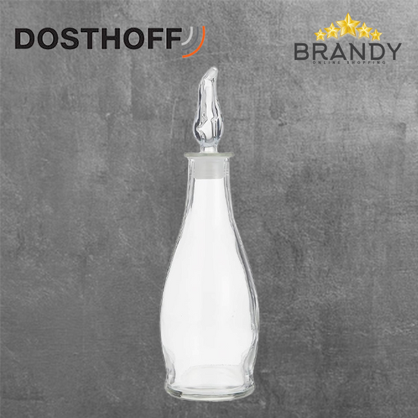 Dosthoff Glass Oil Dispenser 355 ml No-Drip Spout Made in Italy-1