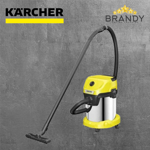 Karcher WD 3 S Wet and Dry Vacuum 17 L Stainless Steel 1000 W