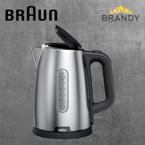 Braun PurShine WK1500 Electric Kettle 1.7L 2200W Stainless Steel