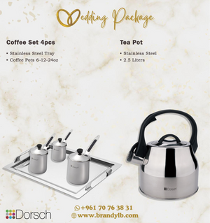 Wedding Package Dorsch #2 Kitchen Wedding Set 76pc Luminarc-7