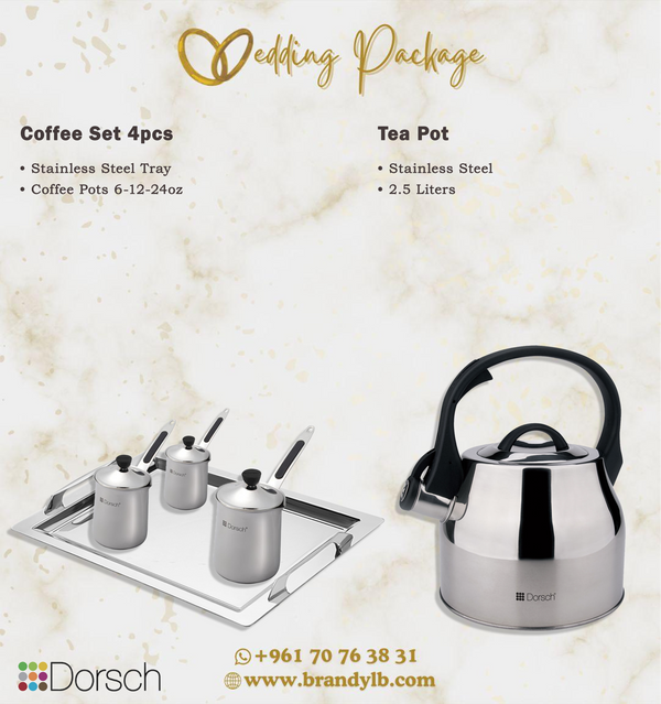 Wedding Package Dorsch #2 Kitchen Wedding Set 76pc Luminarc-7