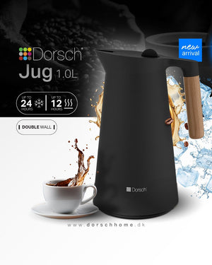 Black Jug 1L - Double Wall