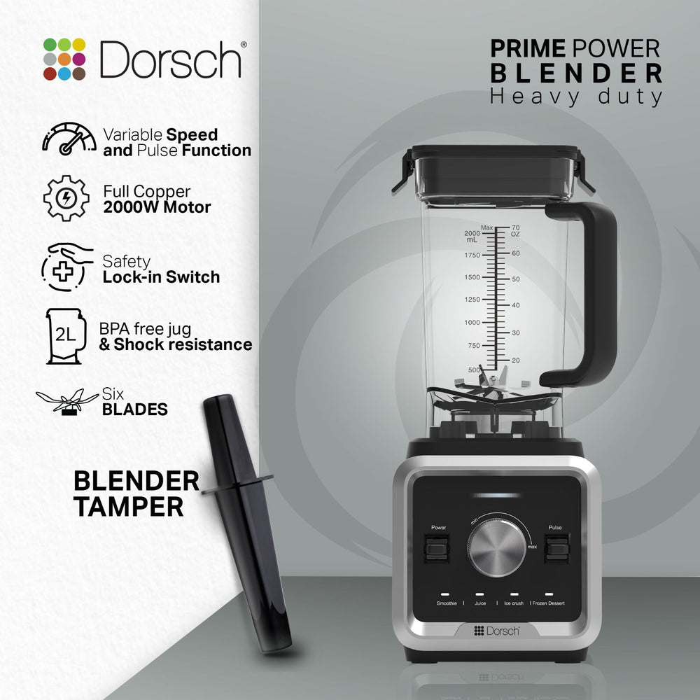 Prime Power Blender 2 Liters - 2000W